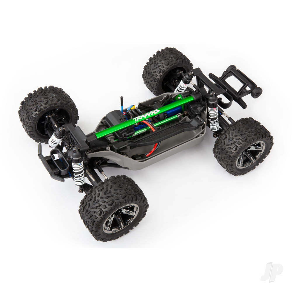 Traxxas Chassis Brace Kit, Green (fits Rustler 4X4 and Slash 4X4 equipped with Low-CG chassis)-5