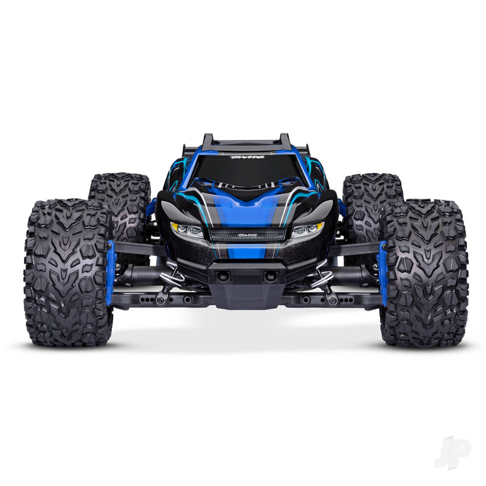 Traxxas Rustler 4X4 BL-2S 1:10 4WD RTR Stadium Truck, Blue (+ TQ 2-ch, BL-2S, 3300kV)-4