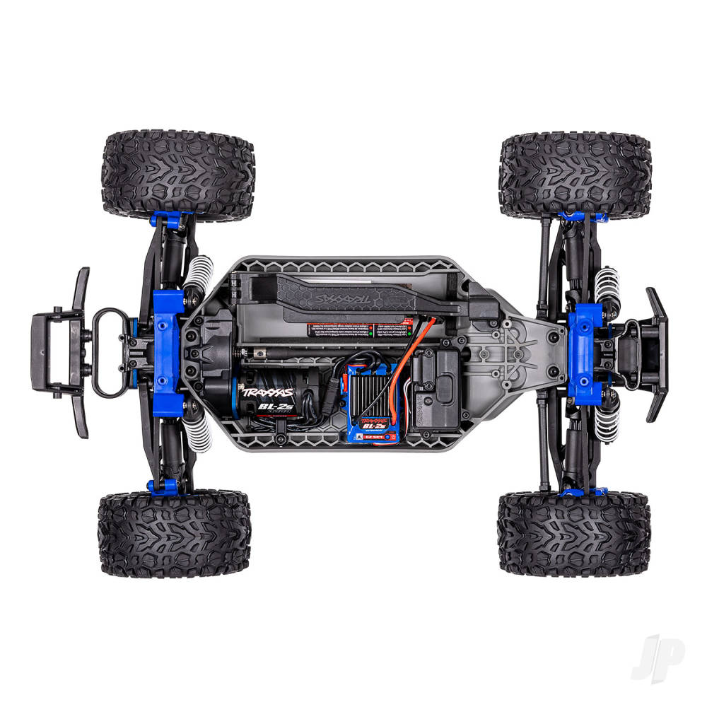 Traxxas Rustler 4X4 BL-2S 1:10 4WD RTR Stadium Truck, Blue (+ TQ 2-ch, BL-2S, 3300kV)-13