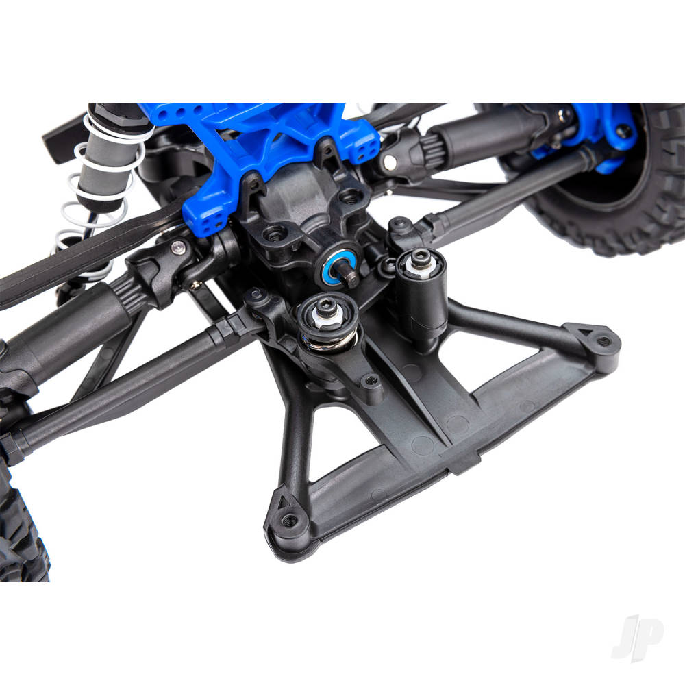 Traxxas Rustler 4X4 BL-2S 1:10 4WD RTR Stadium Truck, Blue (+ TQ 2-ch, BL-2S, 3300kV)-24