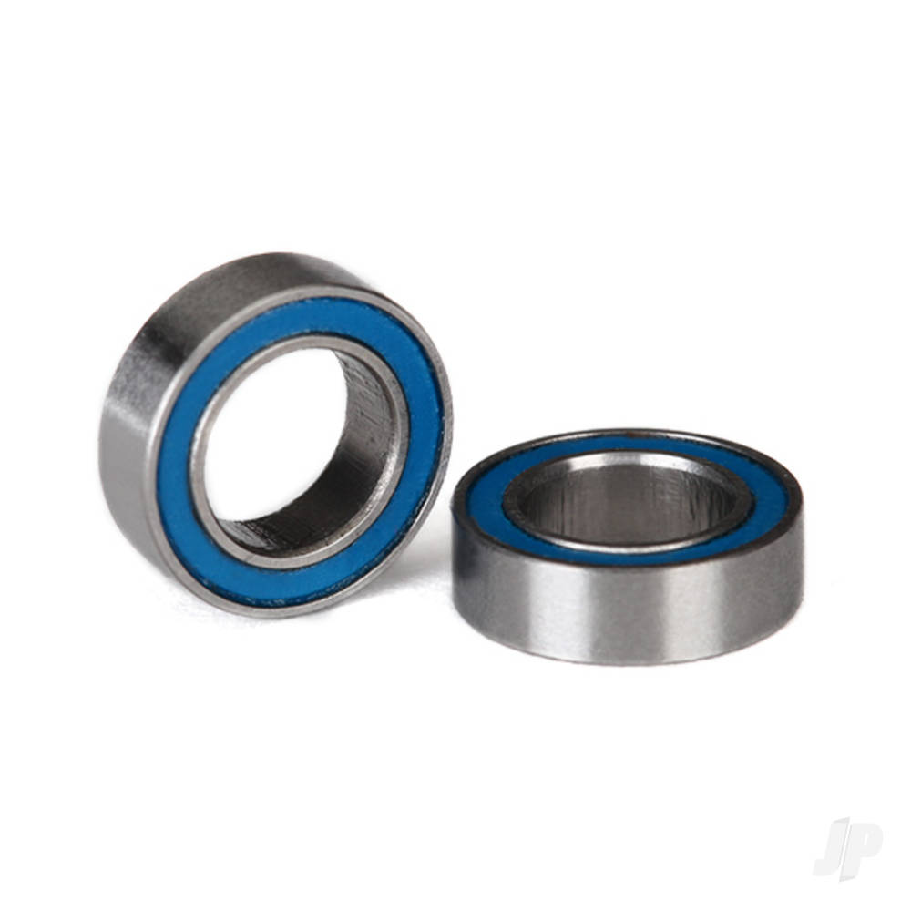 Traxxas Ball bearings, Blue rubber sealed (6x10x3mm) (2 pcs)