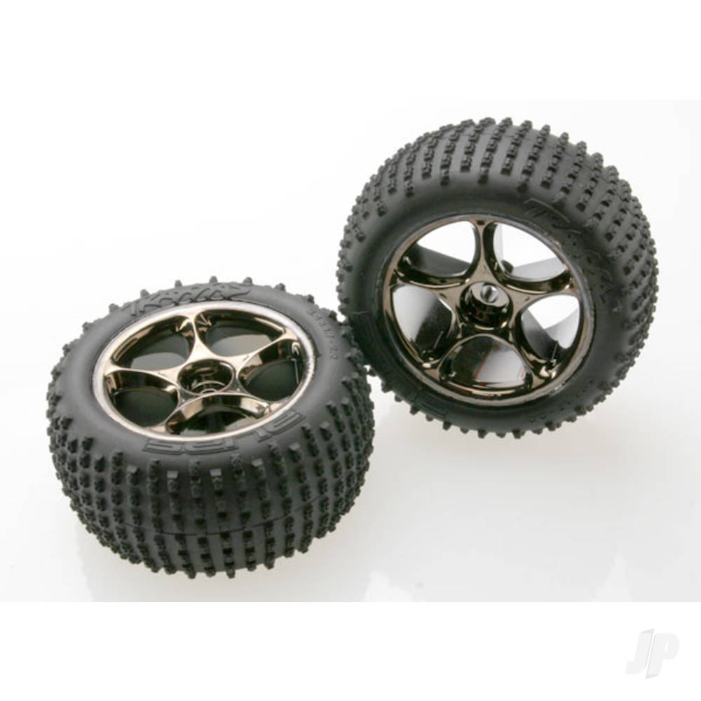 Traxxas Tyres & wheels, assembled (Tracer 2.2