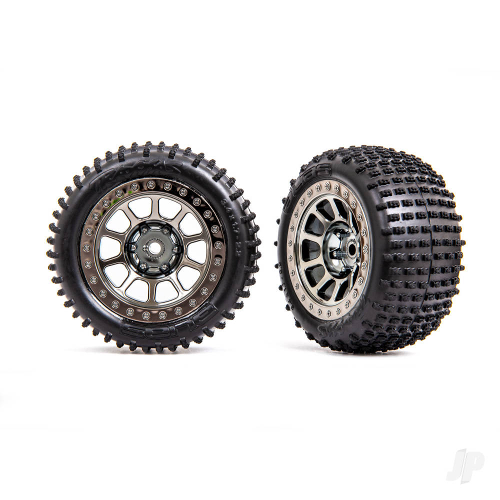 Traxxas Tyres & wheels, assembled (2.2