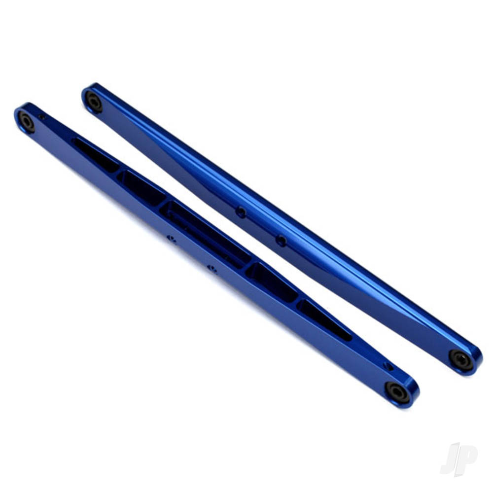 Traxxas Trailing arms, aluminium (Blue-anodised) (2 pcs) (assembled with hollow balls)
