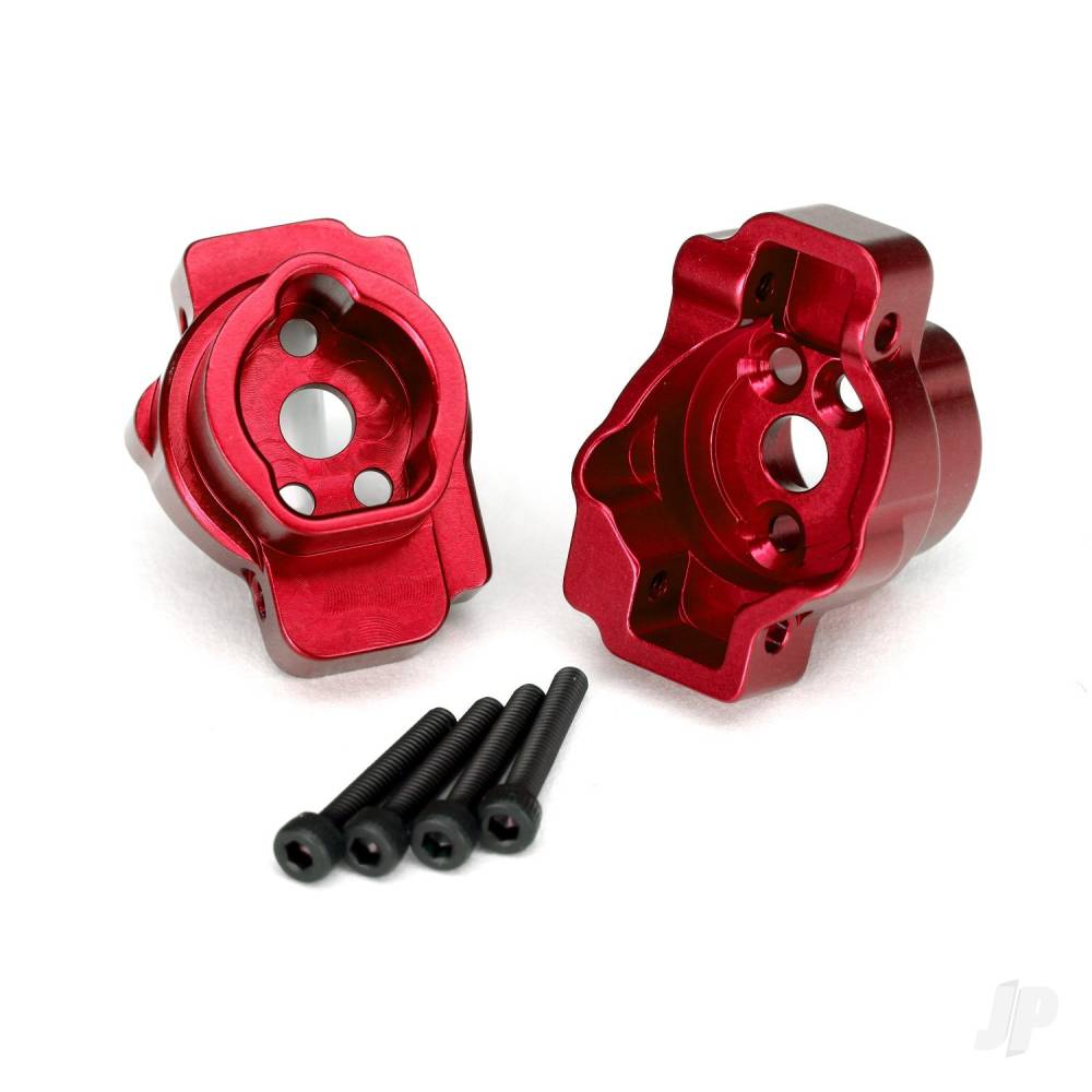 traxxas-portal-drive-axle-mount-rear-6061-t6-aluminium-red-anodised-left-and-right-25x16-cs-4-pcs