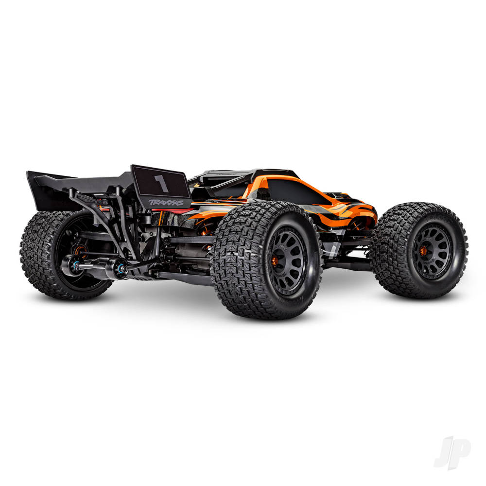 Traxxas XRT 1:6 8S 4WD Electric Race Truck, Orange (+ TQi 2-ch, VXL-8s, Velineon 1200XL, TSM, Clipless Body)-3