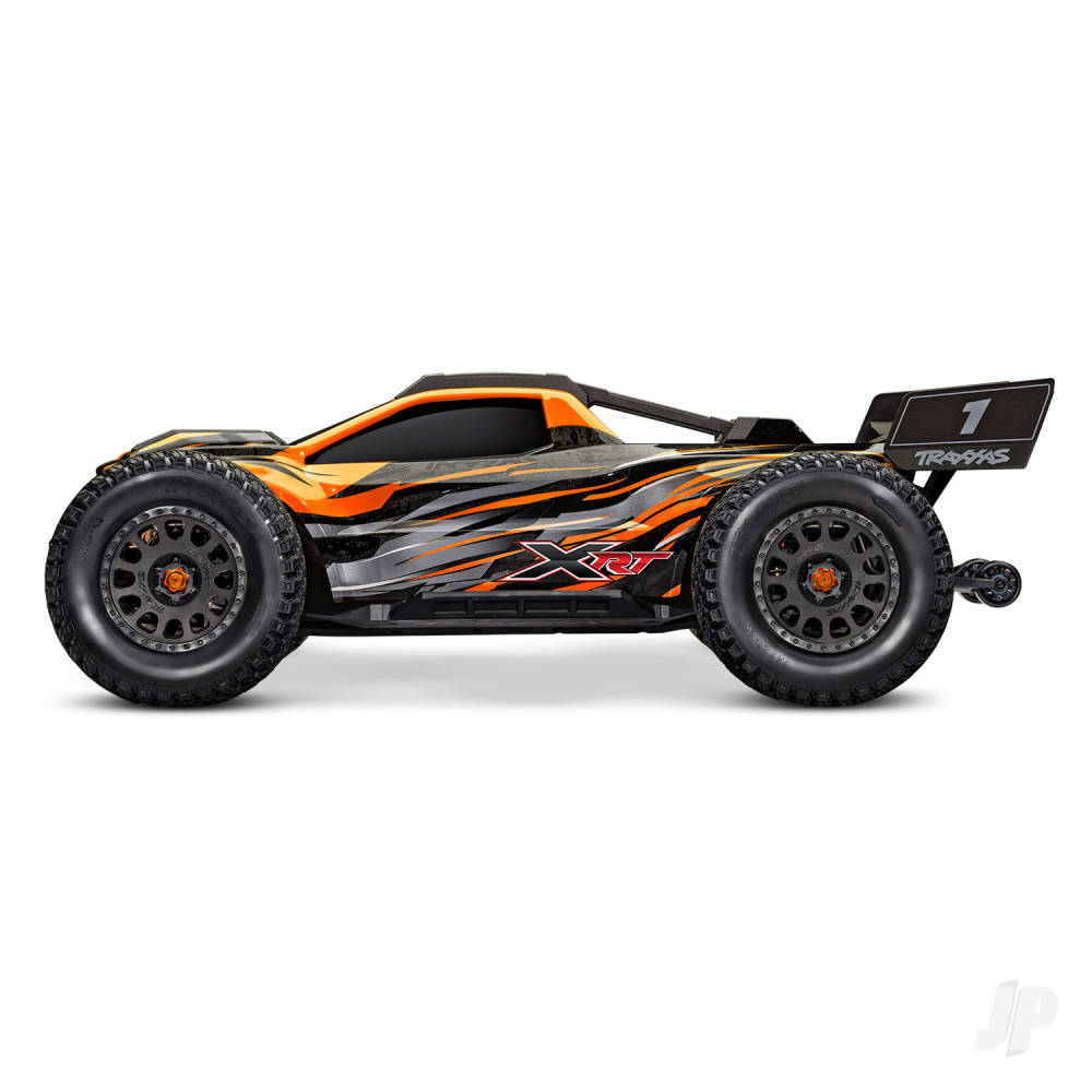 Traxxas XRT 1:6 8S 4WD Electric Race Truck, Orange (+ TQi 2-ch, VXL-8s, Velineon 1200XL, TSM, Clipless Body)-4