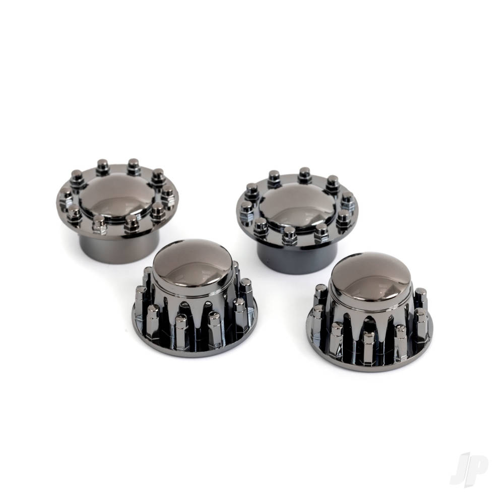 Traxxas Center Caps, Front (2 pcs) Rear (2 pcs)
