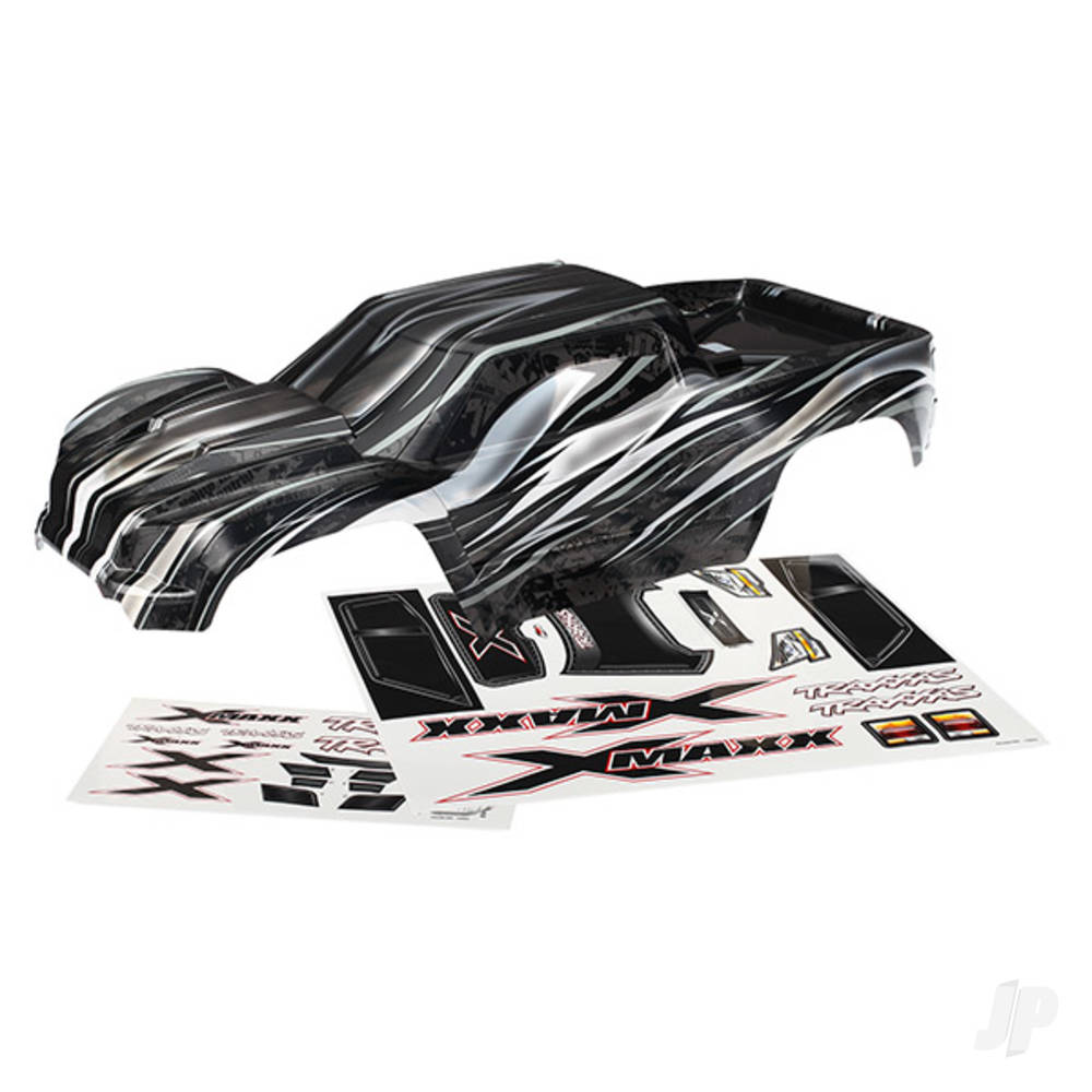 Traxxas Body, X-Maxx, ProGraphix (graphics are printed, requires paint & final colour application) / decal sheet