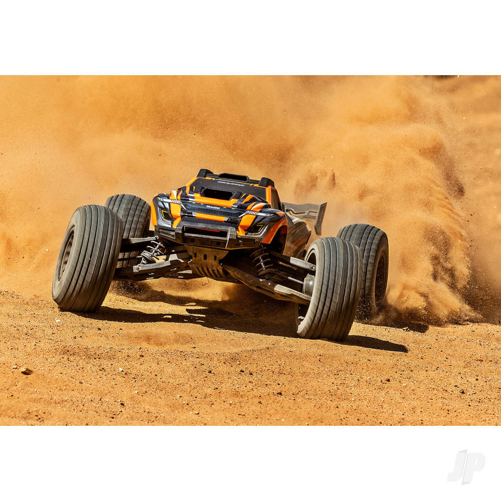 Traxxas XRT 1:6 8S 4WD Electric Race Truck, Orange (+ TQi 2-ch, VXL-8s, Velineon 1200XL, TSM, Clipless Body)-42