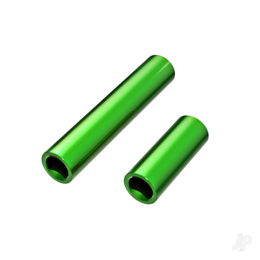 traxxas-driveshafts-centre-female-6061-t6-aluminium-green-anodised-front-rear-for-use-with-9751-metal-centre-driveshafts