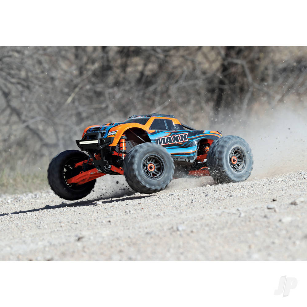 Traxxas Suspension kit, WideMaxx, Black (includes Front & Rear suspension arms, Front toe links, Rear shock springs)-3