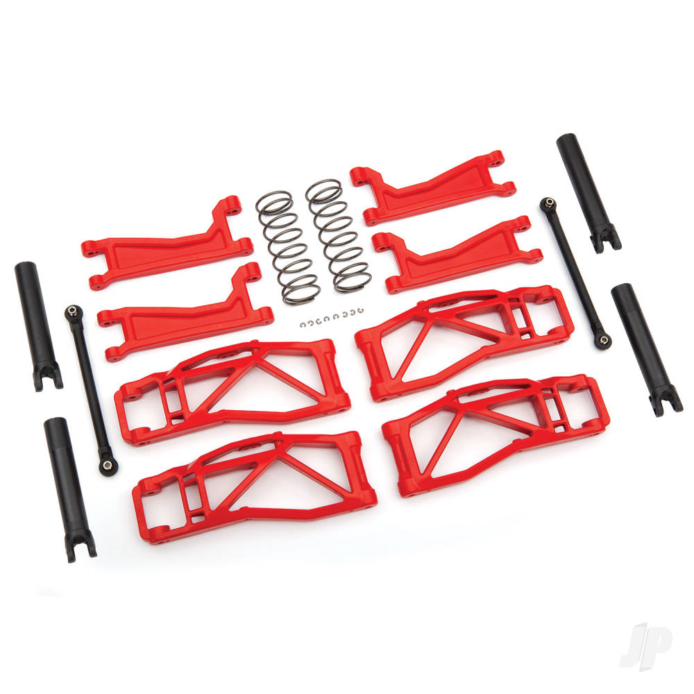 traxxas-suspension-kit-widemaxx-red-includes-front-rear-suspension-arms-front-toe-links-rear-shock-springs