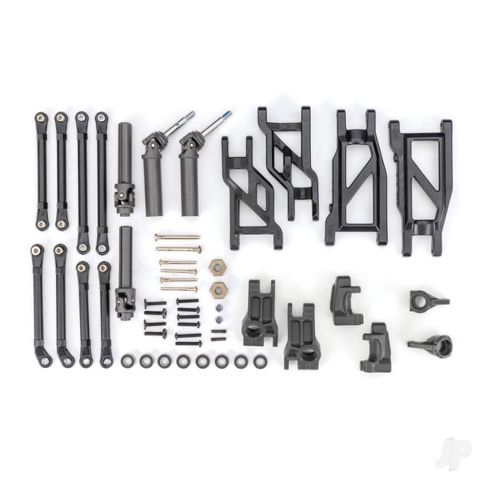 traxxas-outer-driveline-suspension-upgrade-kit-extreme-heavy-duty-black-fits-rustler-2wd-or-stampede-2wd