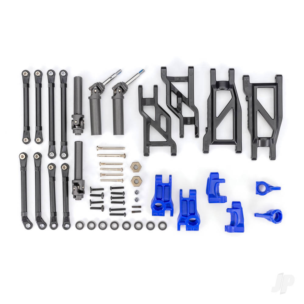 traxxas-outer-driveline-suspension-upgrade-kit-extreme-heavy-duty-blue-fits-rustler-2wd-or-stampede-2wd