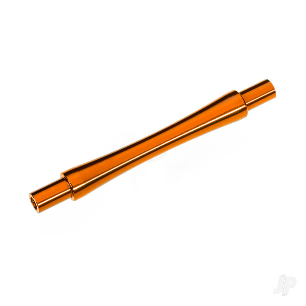 Traxxas Axle, wheelie bar, 6061-T6 aluminium (Orange-anodised) (1pc)/ 3x12 BCS (with threadlock) (2 pc)
