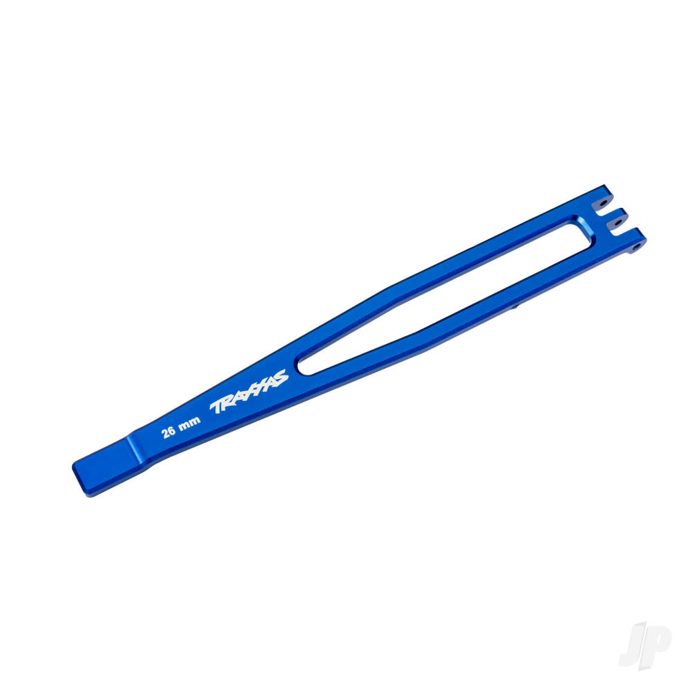traxxas-battery-hold-down-6061-t6-aluminium-blue-anodised