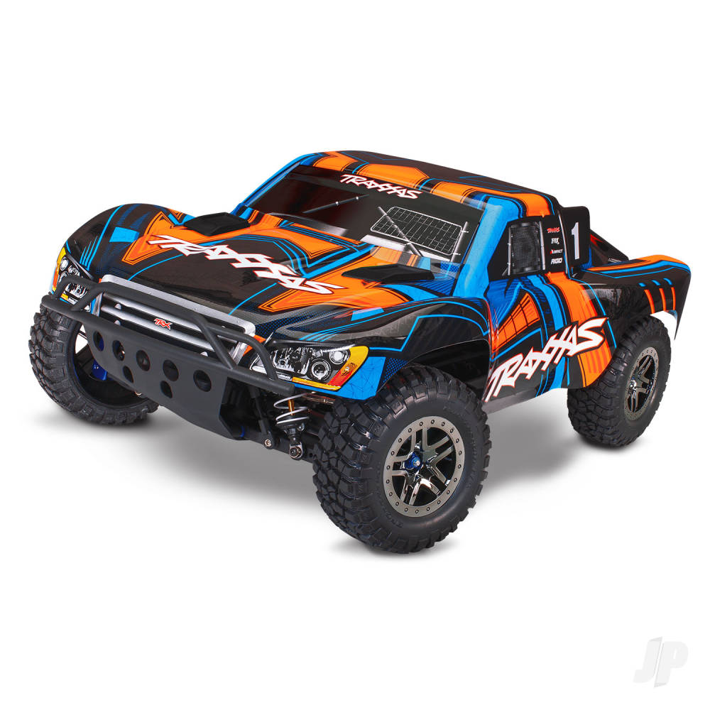 Traxxas Slash Ultimate 4X4 VXL 1:10 4WD RTR Brushless Electric Short Course Truck, Orange (+ TQi 2-ch, TSM, VXL-3s, Velineon 3500kV)