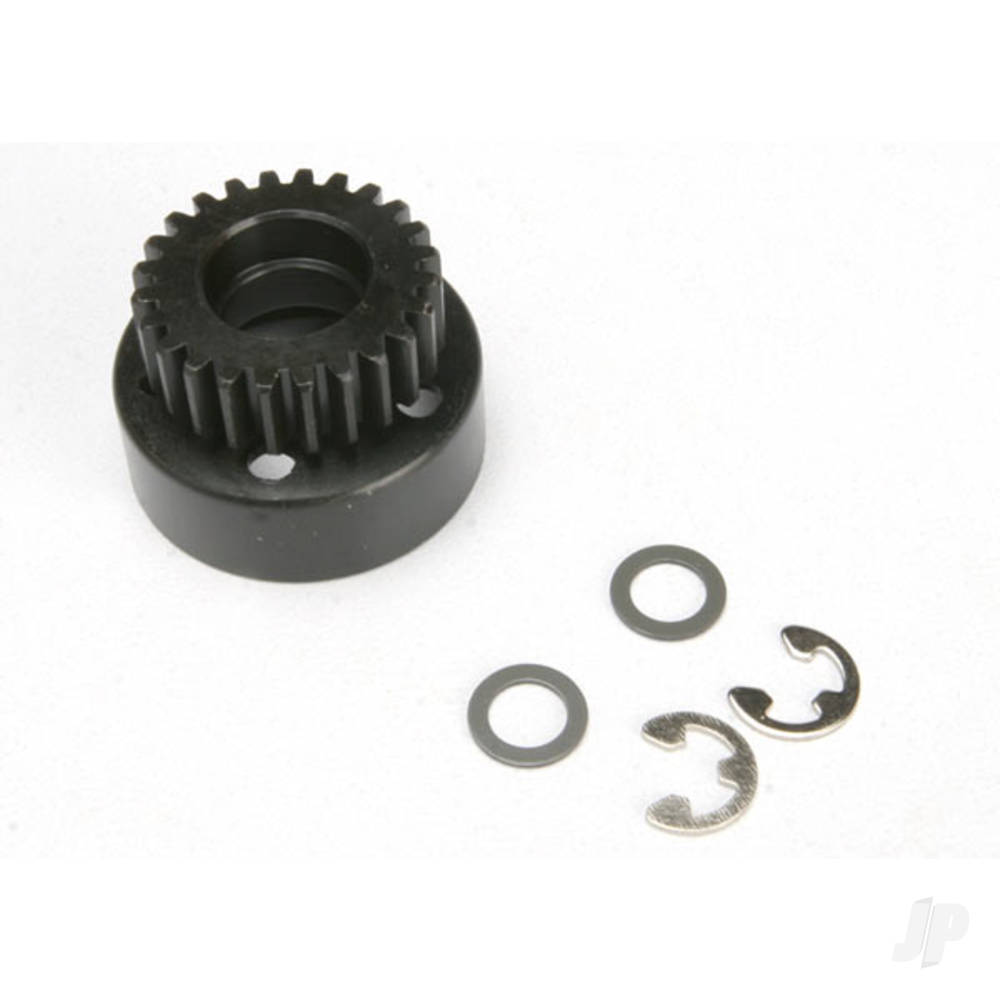 traxxas-clutch-bell-24-tooth-5x8x05mm-fibre-washer-2-pcs-5mm-e-clip-requires-4611-ball-bearings-5x11x4mm-2-pcs
