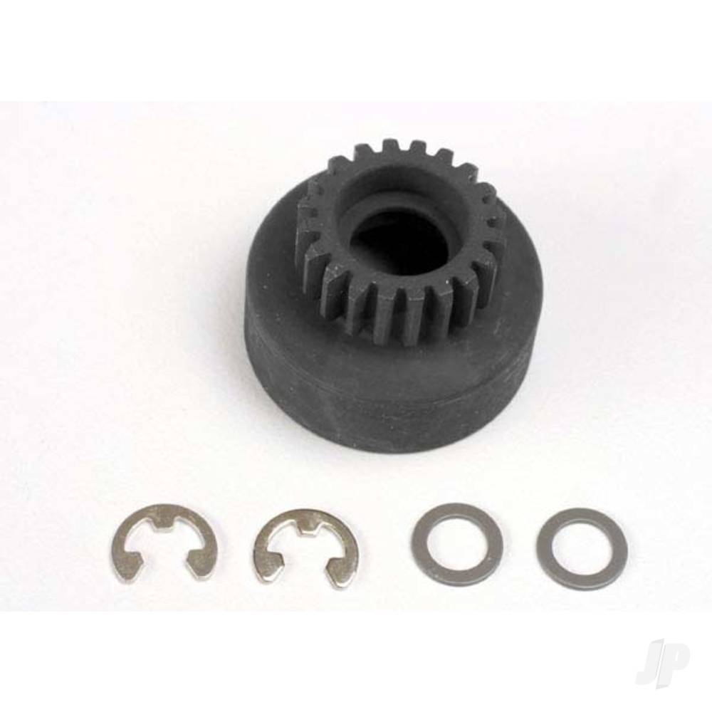 traxxas-clutch-bell-20-tooth-5x8x05mm-fibre-washer-2-pcs-5mm-e-clip-requires-4611-ball-bearings-5x11x4mm-2-pcs