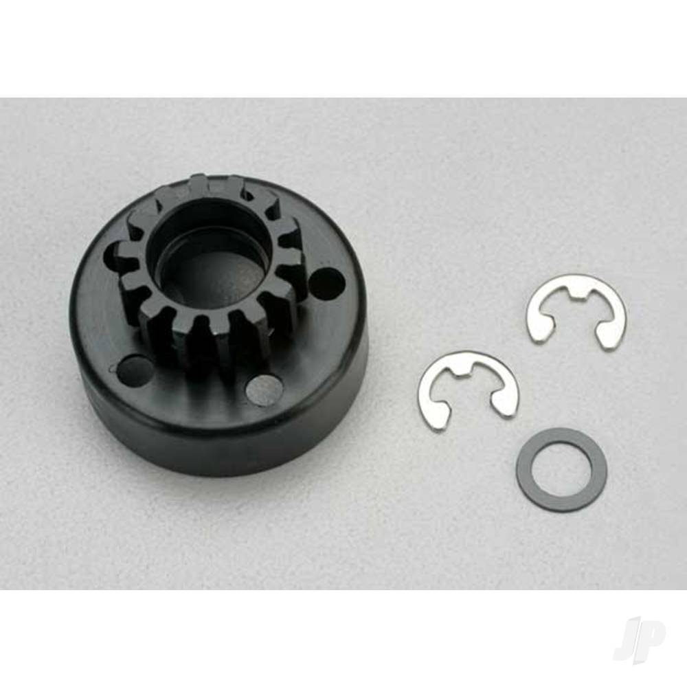 traxxas-clutch-bell-14-tooth-5x8x05mm-fibre-washer-2-pcs-5mm-e-clip-requires-5x10x4mm-ball-bearings-part-4609-10-metric-pitch