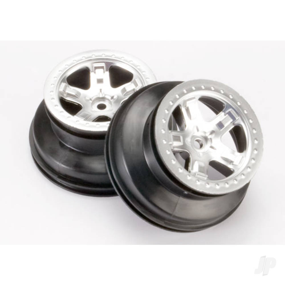 traxxas-wheels-sct-satin-chrome-beadlock-style-dual-profile-22-outer-30-inner-2-front