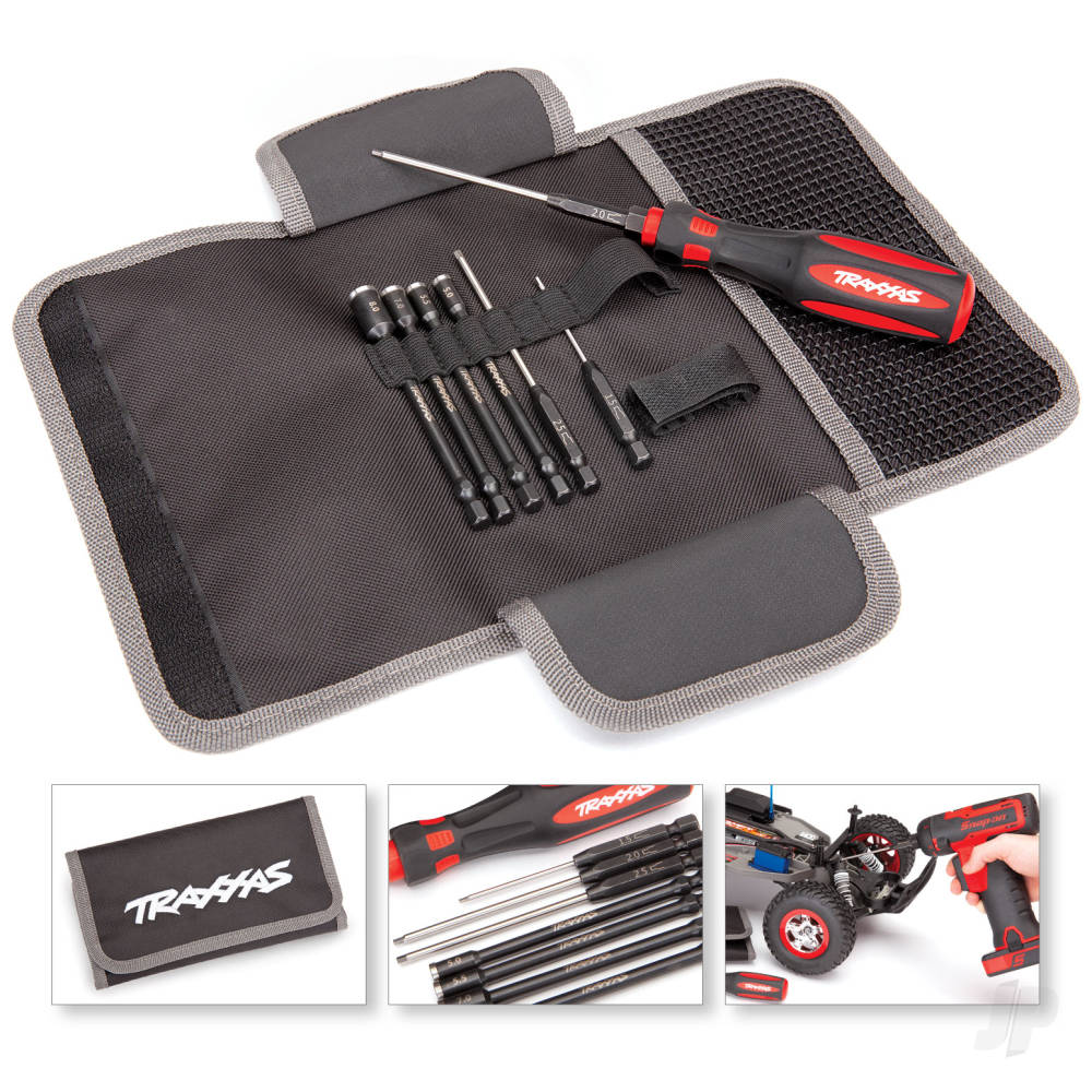 Traxxas 7-Piece Metric Speed Bit Straight Hex and Nut Driver 'Essentials' Set-5