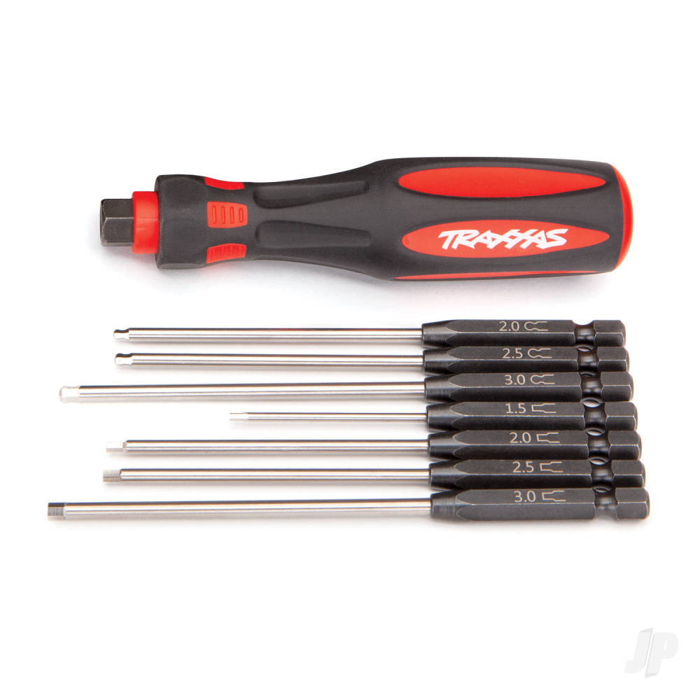 Traxxas 7-Piece Metric Speed Bit Straight and Ball-end Hex Driver 'Master' Set-7