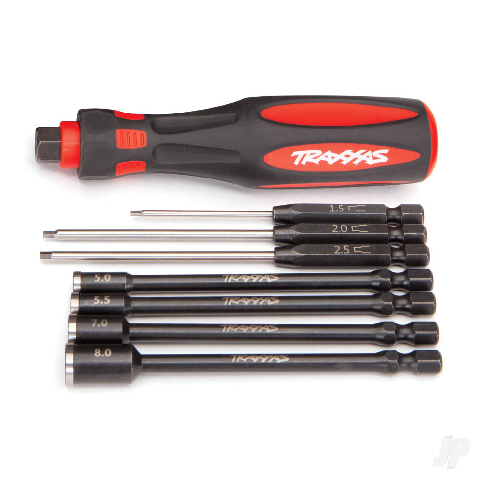 Traxxas 7-Piece Metric Speed Bit Straight Hex and Nut Driver 'Essentials' Set-7