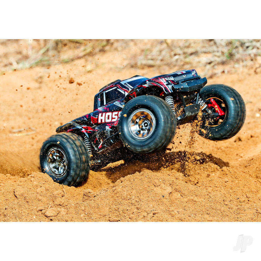 Traxxas Outer Driveline & Suspension Upgrade Kit, extreme heavy duty, Red-16