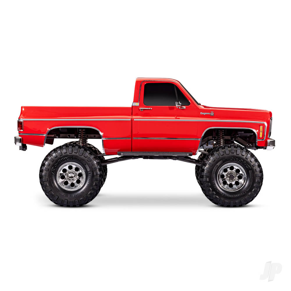 Traxxas TRX-4 1979 Chevrolet K10 Truck 1:10 4WD RTD Electric Trail Crawler, Red (+ TQi 4-ch, XL-5 HV, Titan 550)-3