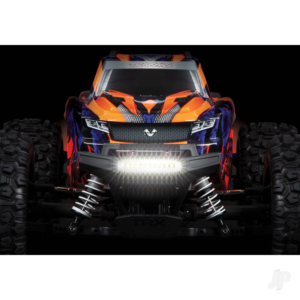 Traxxas LED light set, complete (includes front and rear bumpers with LED lights, 3-volt accessory power supply, and power tap connector (with cable) (fits #9011 body)-3