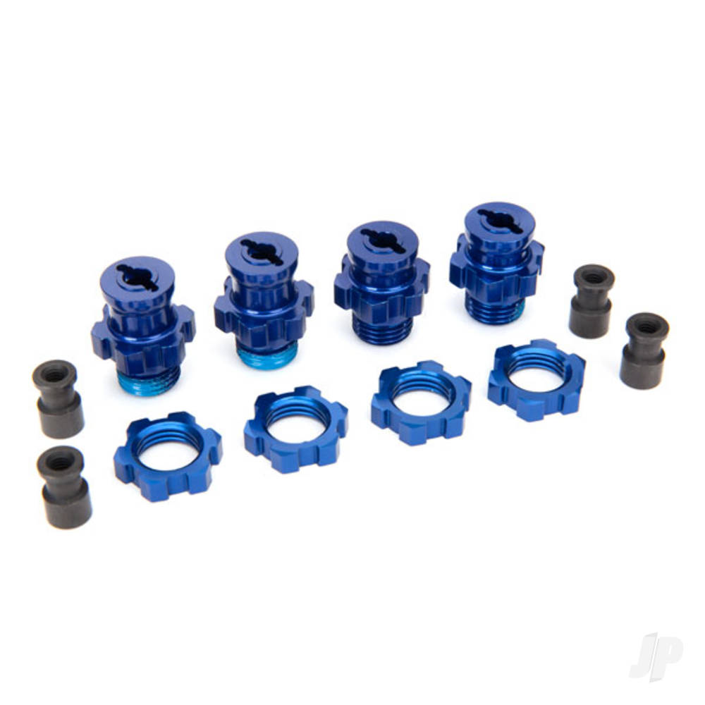 traxxas-splined-wheel-hub-wheel-nut-set-4-pcs
