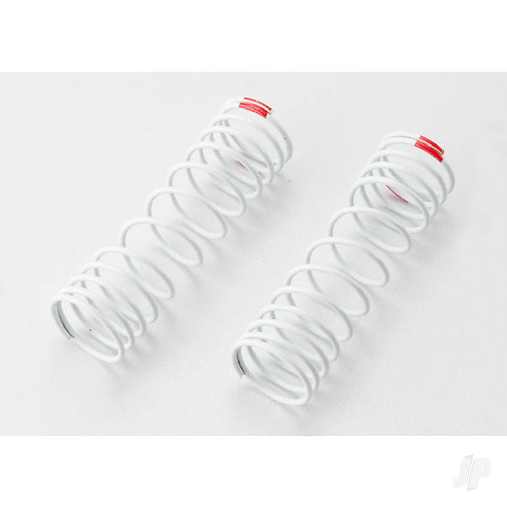 traxxas-springs-front-white-progressive-rate-2-pcs-fits-5862-aluminium-big-bore-shocks