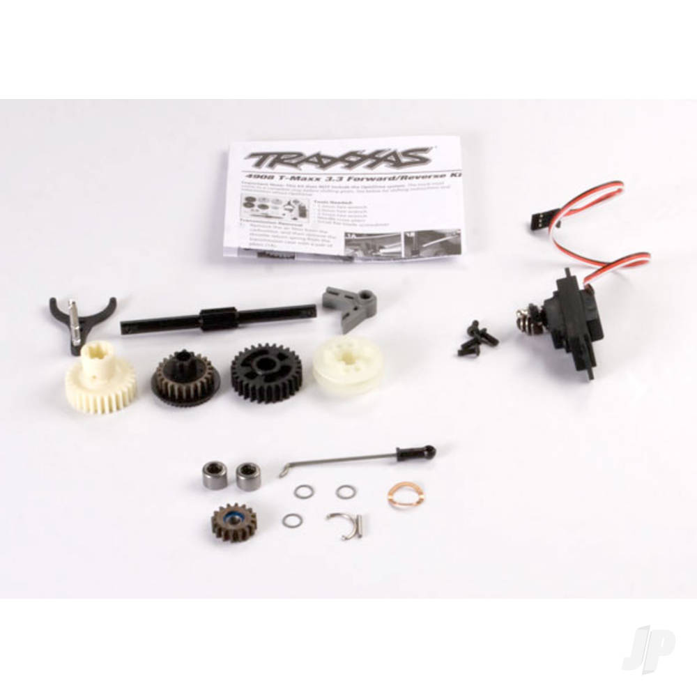 Traxxas Reverse installation kit (includes all components to add mechanical reverse (no Optidrive) to T-Maxx 3.3) (includes 2060 sub-micro servo)