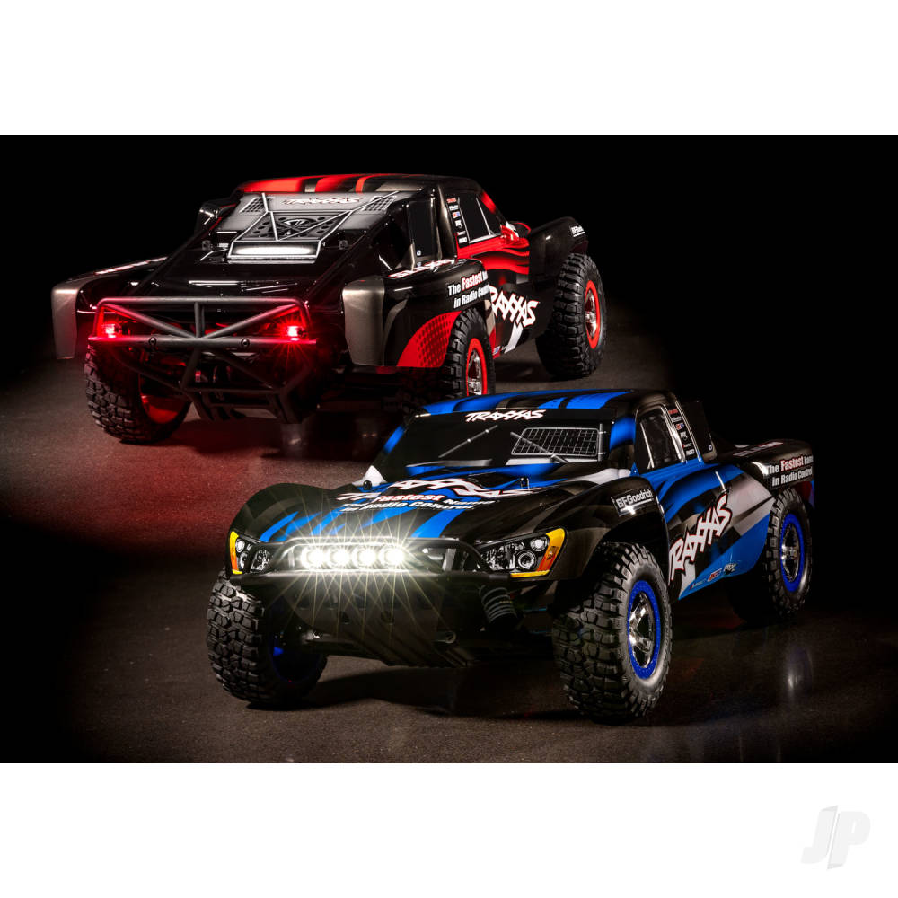 traxxas-led-light-set-complete-includes-front-and-rear-bumpers-with-led-light-bar-rear-led-harness-bec-y-harness-fits-2wd-slash