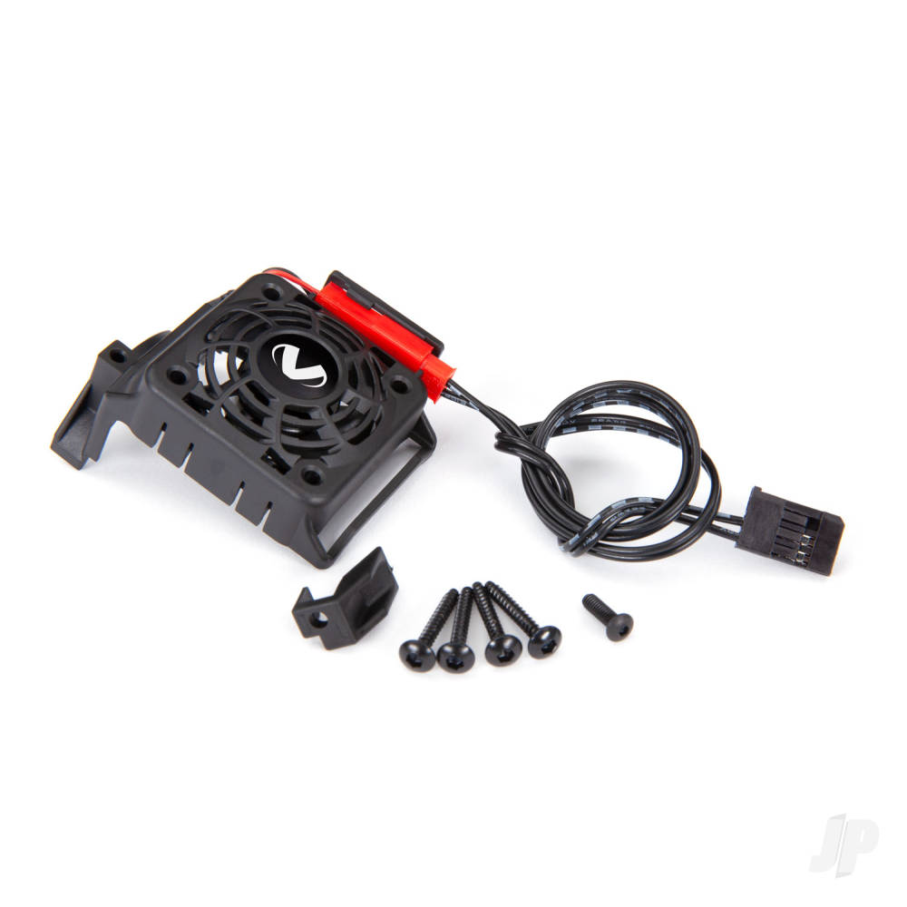 traxxas-cooling-fan-kit-with-shroud-fits-3351r-and-3461-motors-requires-3458-heat-sink-to-mount