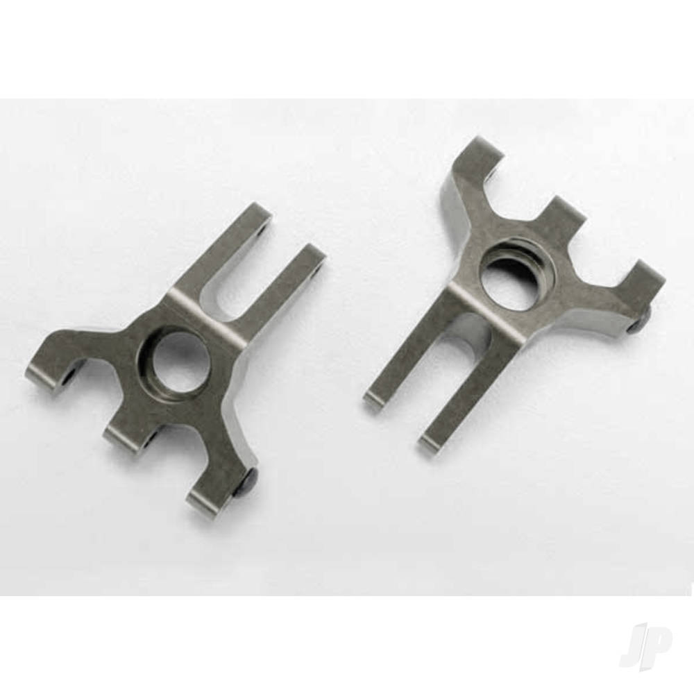Traxxas Carriers, stub axle, (Rear) 6061-T6 aluminium (Titanium-anodised)