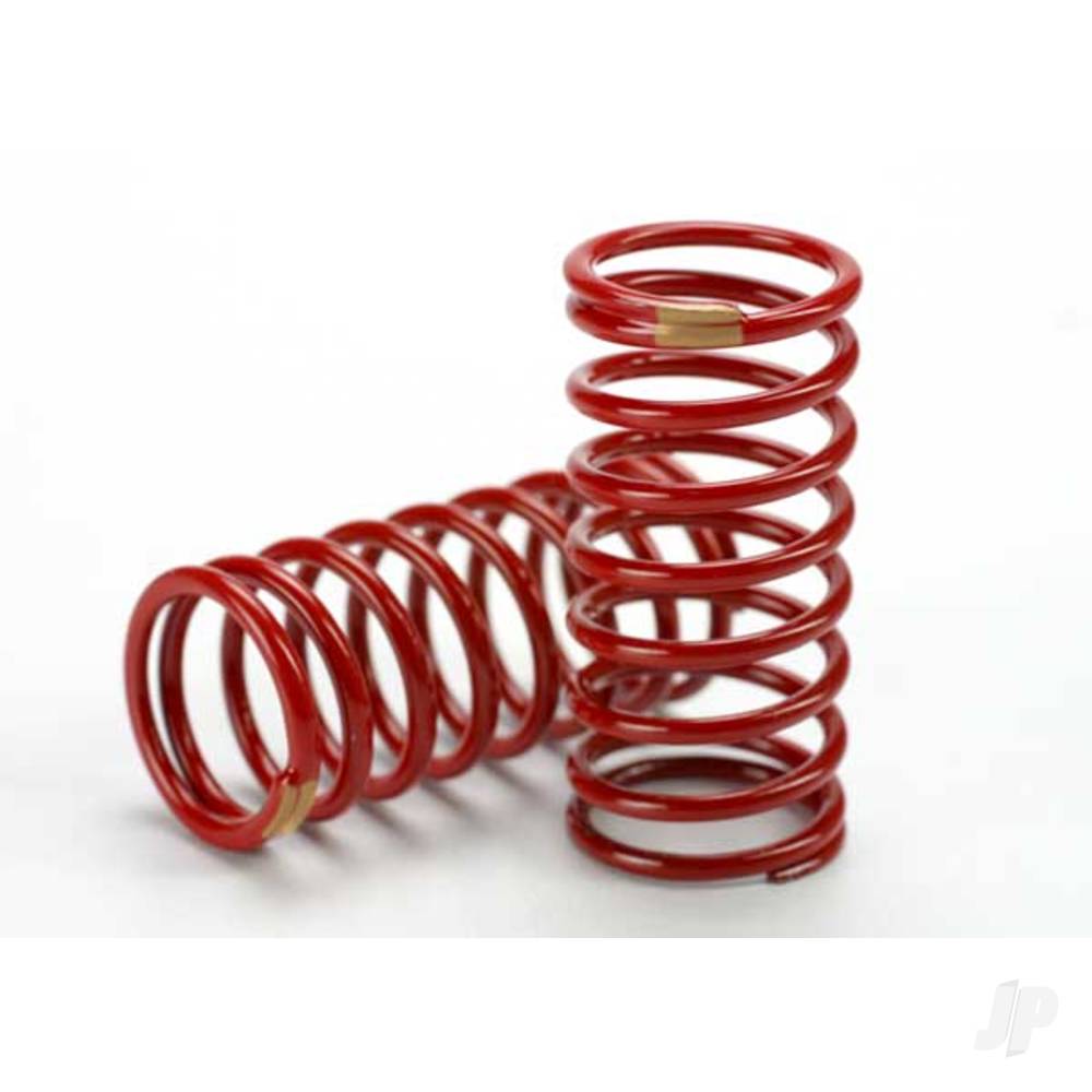 Traxxas Spring, shock (Red) (GTR) (2.6 rate Yellow) (1 pair)