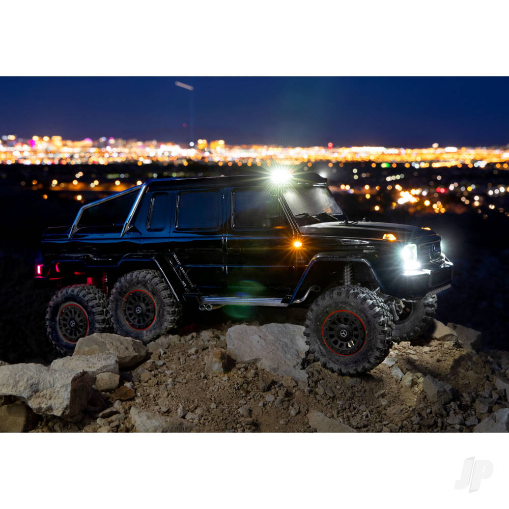 Traxxas Pro Scale LED light set, TRX-4 Mercedes G 500 & G 63, complete with power module (contains headlights, tail lights, roof lights, & distribution block) (fits #8811 or 8825 body)-8