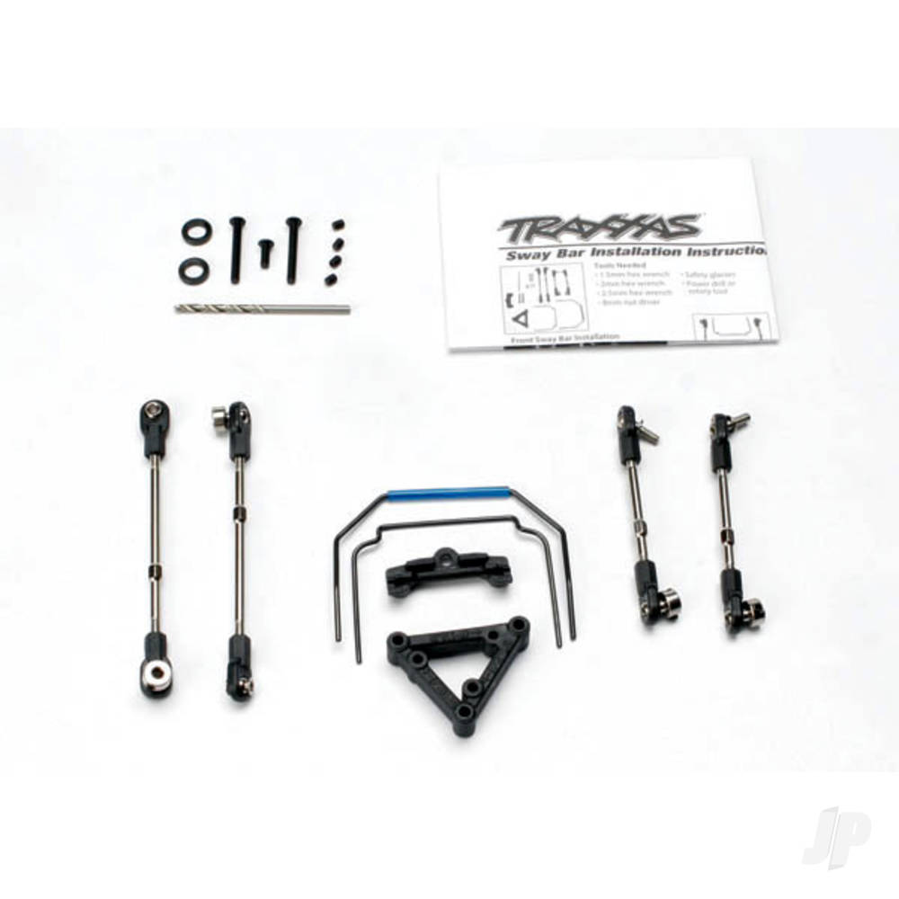 Traxxas Sway bar kit, Slayer (Front and Rear) (includes Front and Rear sway bars and adjustable linkage)