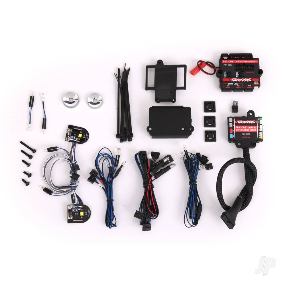 Traxxas Pro Scale LED light set, TRX-4 Chevrolet Blazer (1969 & 1972), complete with power module (contains headlights, tail lights, side marker lights, & distribution block) (fits #9111 or 9112 body)