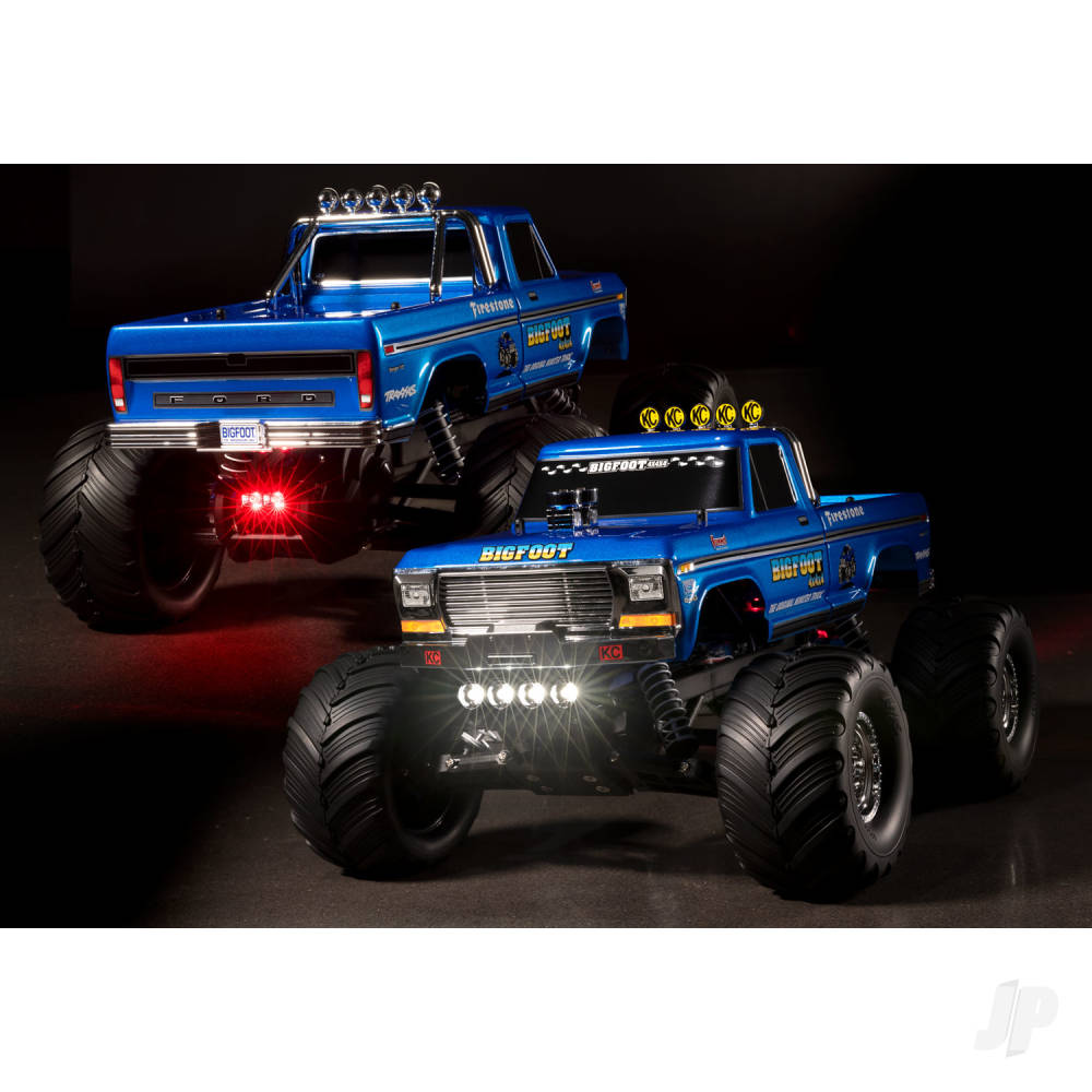 Traxxas LED light set, complete (includes front and rear bumpers with LED lights & BEC Y-harness) (fits 2WD Bigfoot No. 1)-2