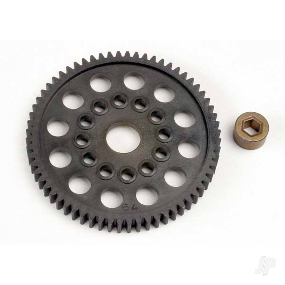 Traxxas Spur gear (64-Tooth) (32-Pitch) with bushing