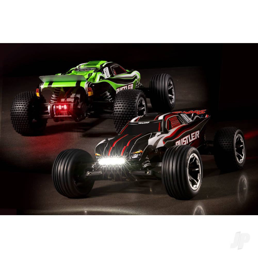 Traxxas LED light set, complete (includes front and rear bumpers with LED light bar, rear LED harness, & BEC Y-harness) (fits 2WD Rustler or Bandit)-3