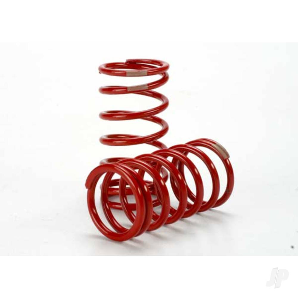 Traxxas Spring, shock (Red) (GTR) (4.1 rate Tan) (1 pair)