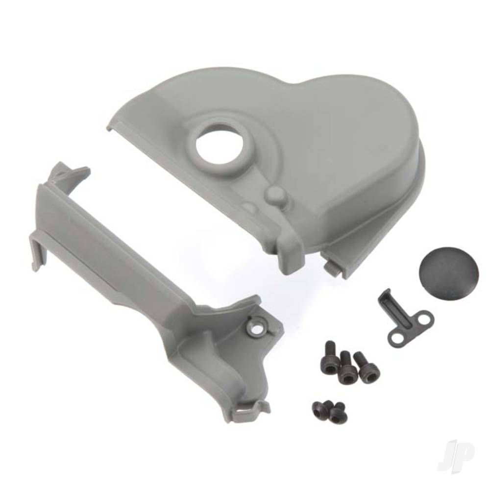 Traxxas Cover, gear (upper & lower) (1pc) / dust plug (1pc) / 3x6mm CS (3 pcs) (for single motor installation, use with motor plate #3997X)