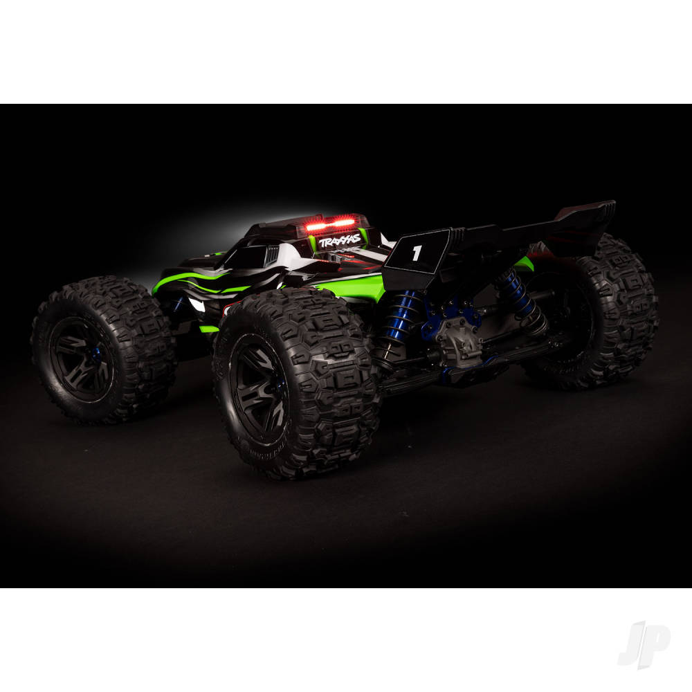 Traxxas LED light set, Sledge, complete (includes body bumper with LED lights, roof skid plate with LED lights, #6590 high-voltage power amplifier)-7