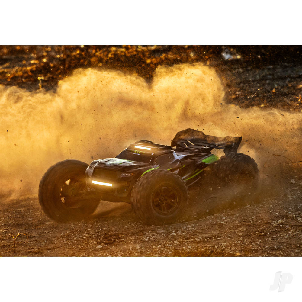 Traxxas LED light set, Sledge, complete (includes body bumper with LED lights, roof skid plate with LED lights, #6590 high-voltage power amplifier)-10
