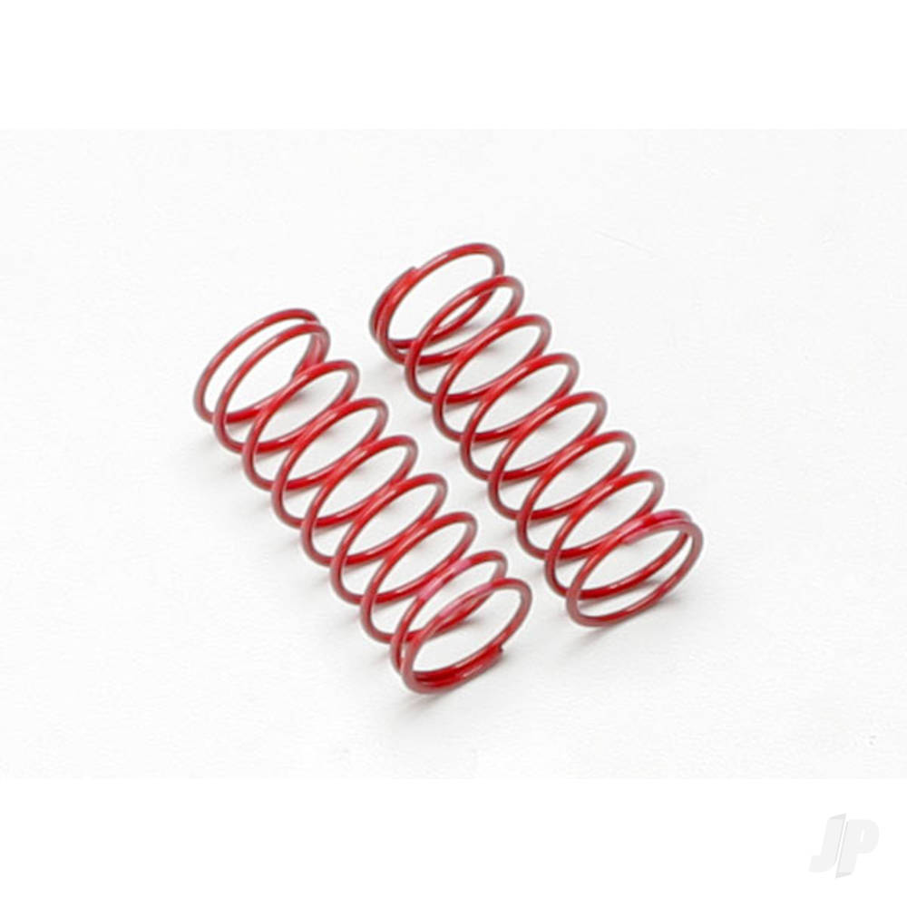 Traxxas Spring, shock (Red) (GTR) (1.4 rate double Pink stripe)